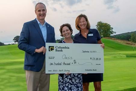 Annual Golf Outing Check Presentation